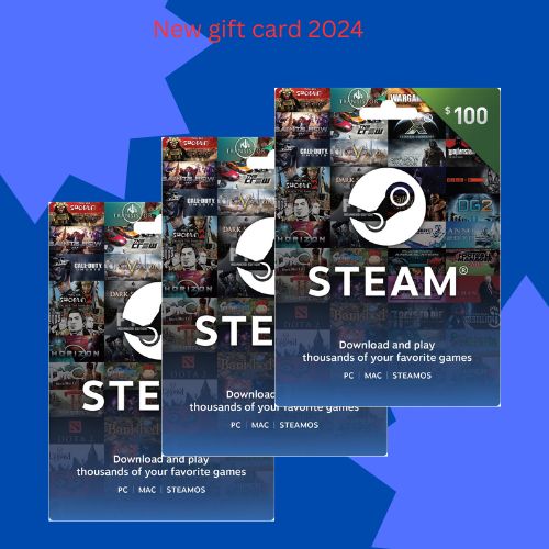 New Steam gift card